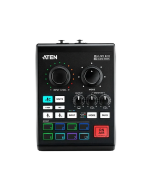 Aten Podcast AI Audio Mixer 6-Channel