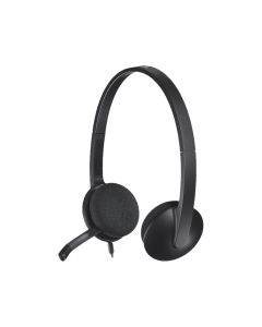 Logitech H340 Black Computer Stereo USB Headset