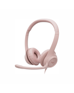 Logitech H390 Rose Computer Stereo USB Headset