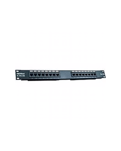 Trendnet 16-Port CAT5 Populated 1U Black Patch Panel