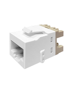 CommScope KJ-Series CAT6 White Network Keystone