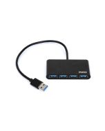 Port USB3.0 Black Plug & Play 4-port Hub